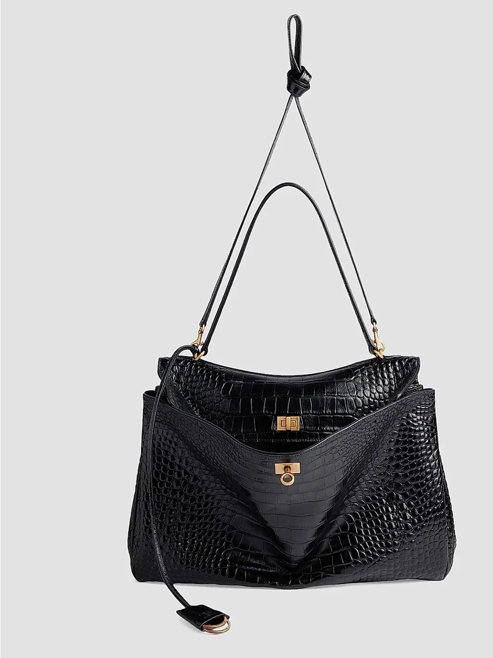 BALENCIAGA
Rodeo Large Handbag Crocodile Embossed - Picture 5 of 13